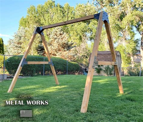 metal brackets for swing set|4x4 brackets for swing set.